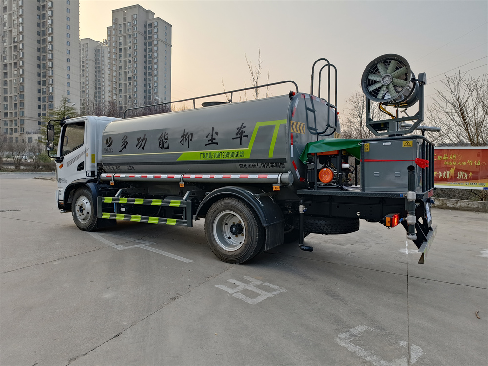 东风华神10方抑尘洒水车-东风10方雾炮洒水车价格报价-湖北盈通